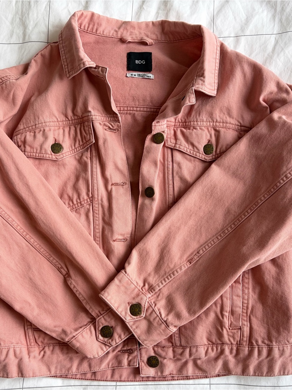 BDG Dusty Rose Denim Jacket